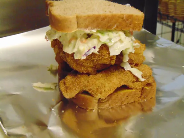 Fish Sandwich, Chatt Smokehouse, Chattanooga TN